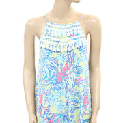 Lilly Pulitzer Margot Lemon Drop Swim Up Kids Girls Dress S