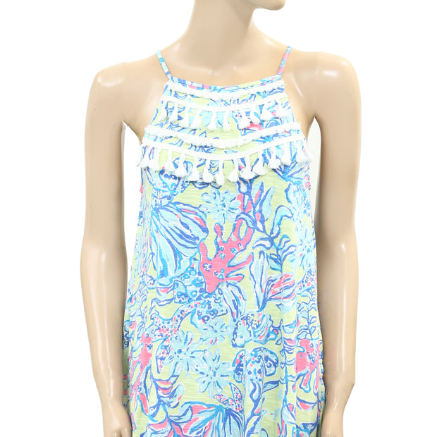 Lilly Pulitzer Margot Lemon Drop Swim Up Kids Girls Dress S