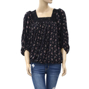 Denim & Supply Ralph Lauren Floral Print Oversized Top