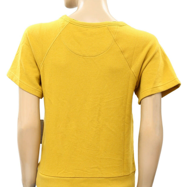 Anthropologie Jarmél by Jarmel 豹纹彩虹图案 T 恤