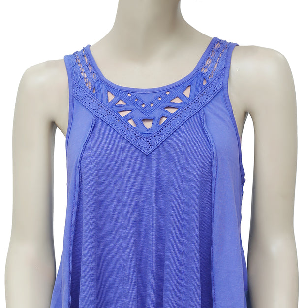 Free People Lolita Crochet Tank Crop Top S