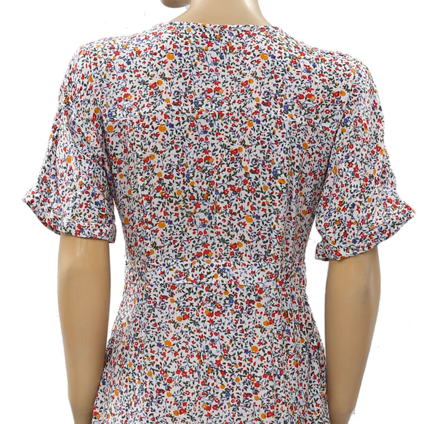 Urban Outfitters Dawn Floral Midi Dress S
