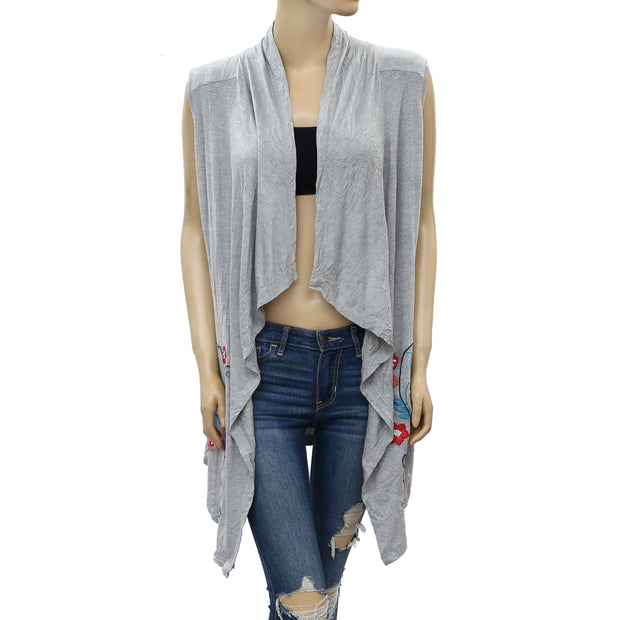 Caite Anthropologie Kiara Embroidered Top