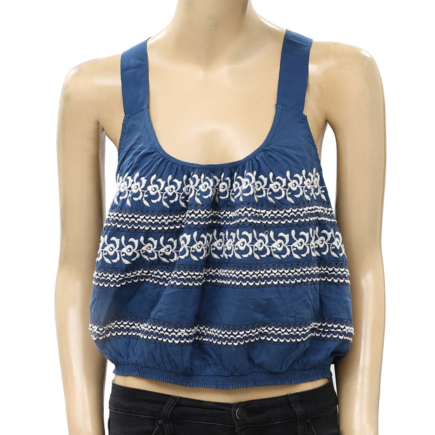 Ecote Urban Outfitters Cara Cami Embroidered Tank Top S