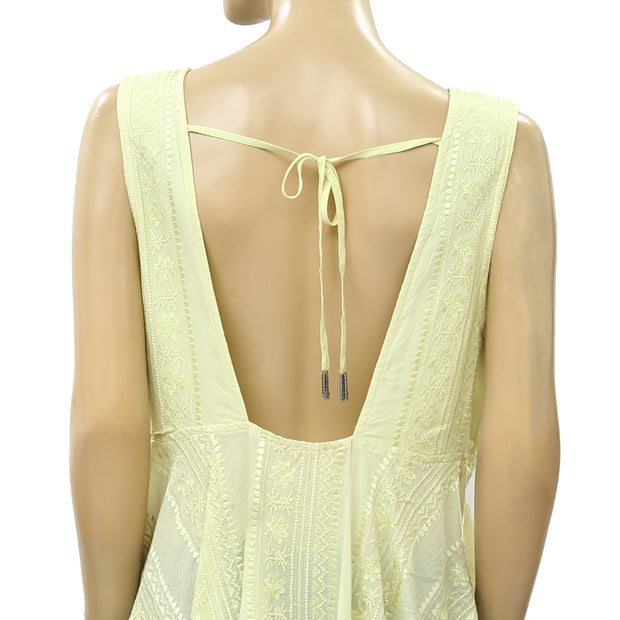 Free People Twist and Shell Blouse Tank Top