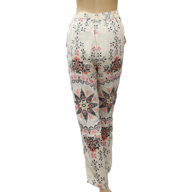 Odd Molly Anthropologie Floral Printed Pants S-1