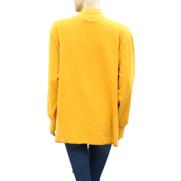 Urban Outfitters UO Sydney Mock Sweatshirt Pullover Top