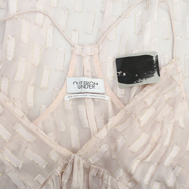 Out From Under Urban Outfitters Metallic Shimmer Cami Top XS