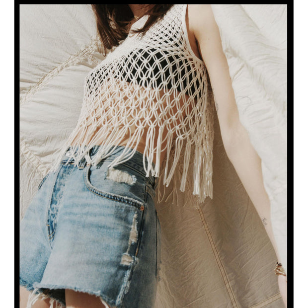 All Saints Jesa Sleeveless Blouse Top S-4