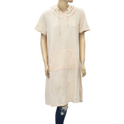 Toad & Co Oatmeal Hooded Shift Dress