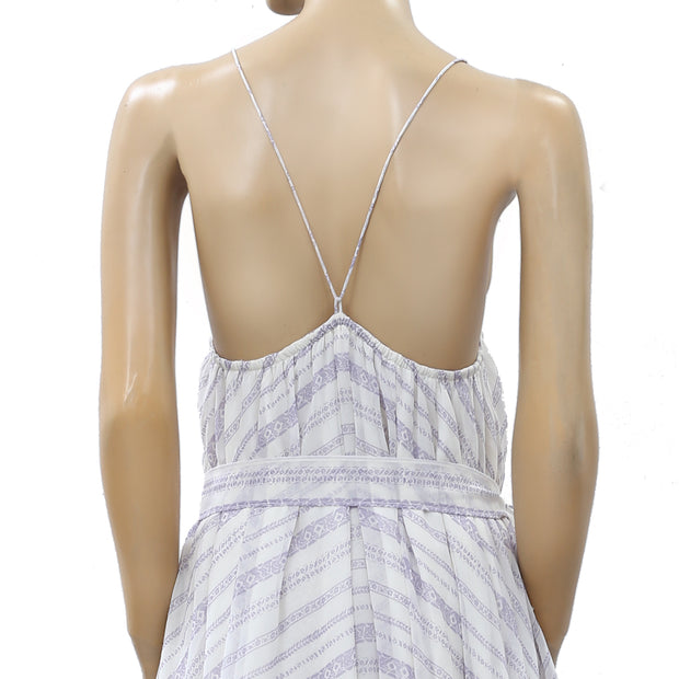 Free People Printed Mini Dress XS