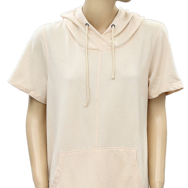 Toad & Co Oatmeal Hooded Shift Dress