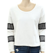 Free People Solid Blouse Top S