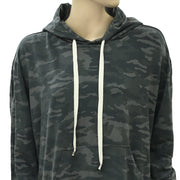Urban Outfitters Military Printed Hoodie Top L