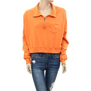 BDG Urban Outfitters Ellie Half-Zip Sweatshirt Top XS
