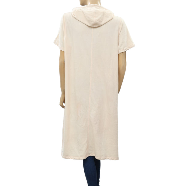 Toad & Co Oatmeal Hooded Shift Dress
