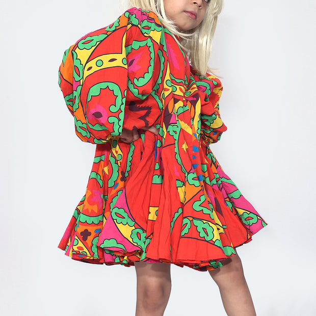 Rhode Resort Kids Girl Printed Flared Mini Dress 6 years