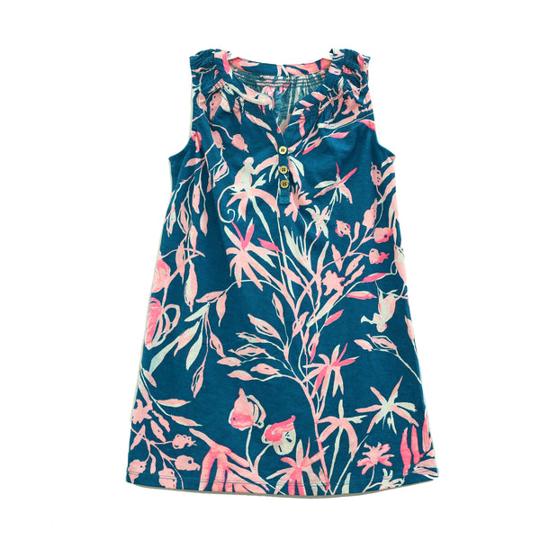 Lilly Pulitzer Essie Kids Girl Mini Dress M 6-7 Years