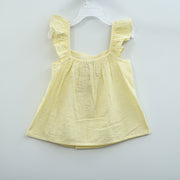 White Chocolate Kids Girls Striped Trapeze Top 3-4 Year