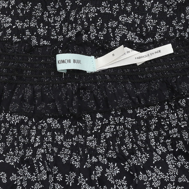 Kimchi Blue Urban Outfitters Print Off Shoulder Crop Top Maxi Skirt Set S