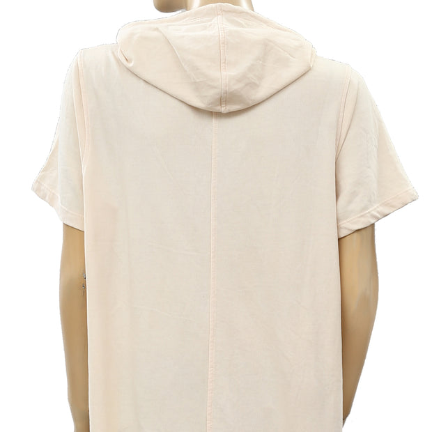 Toad & Co Oatmeal Hooded Shift Dress