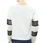 Free People Solid Blouse Top S
