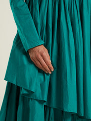 Merlette Andaman Asymmetrical Wrap Midi Dress
