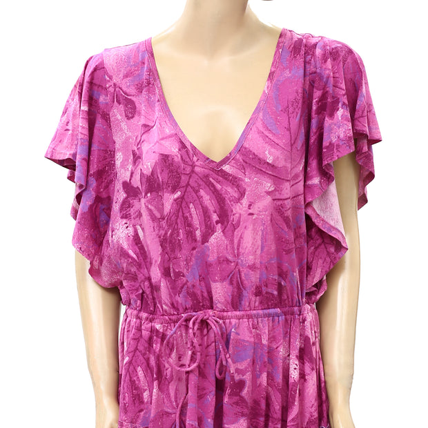 Daily Practice by Anthropologie Tiered Ruffle Mini Dress