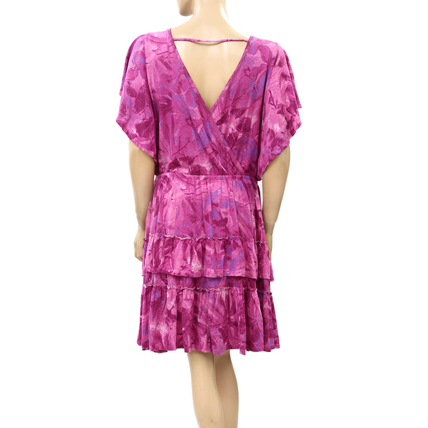 Daily Practice by Anthropologie Tiered Ruffle Mini Dress