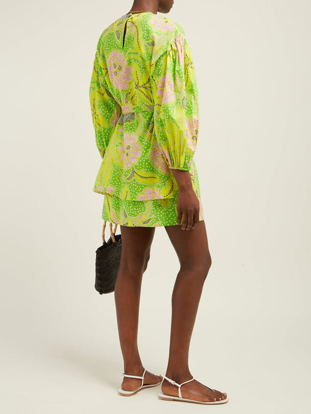 Rhode Resort Marli Botanical Printed Top & Dress Set