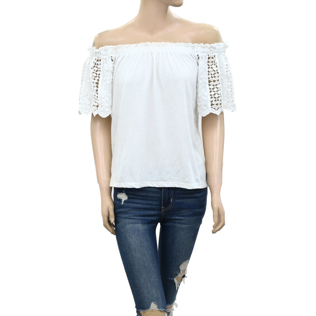 Lilly Pulitzer Fayette Off-The-Shoulder Blouse Top