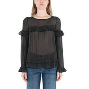 All Saints Spitalfields London Embroidered Blouse Top M