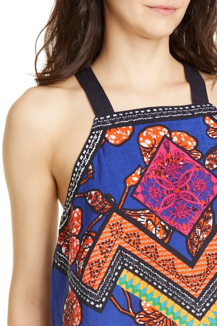 Free People Cool Cabana Printed Blouse Top