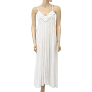 Saturday Sunday Anthropologie 钩针编织背心中长连衣裙 S