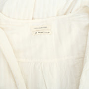 Urban Outfitters UO Maise Ecru Button-Through Midi Dress