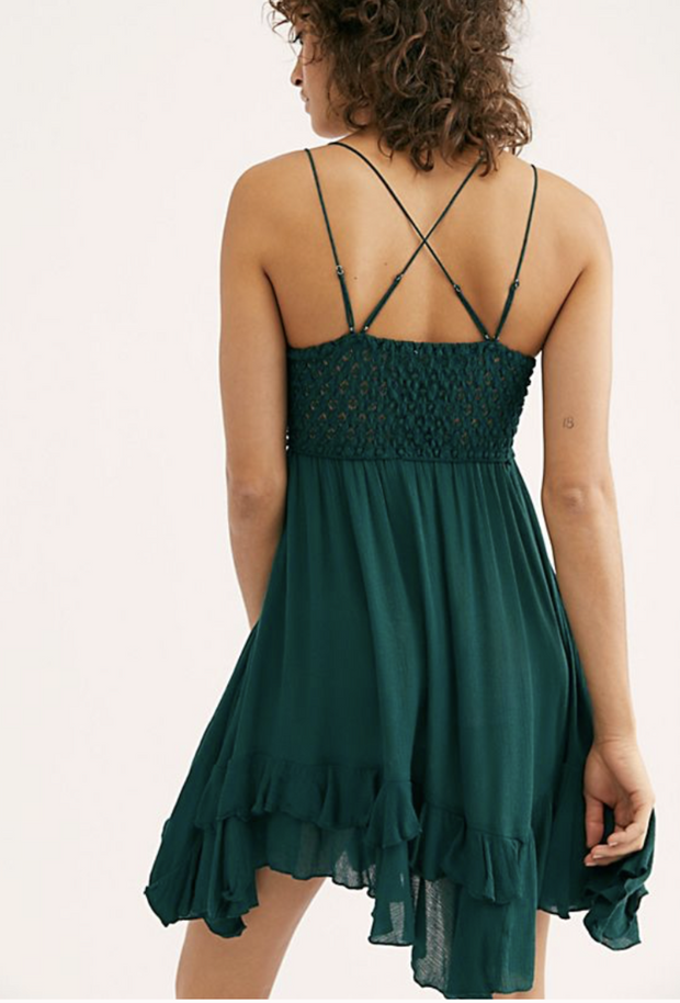 Free People FP One Adella Slip Mini Dress
