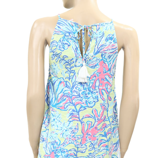 Lilly Pulitzer Margot Lemon Drop Swim Up Kids Girls Dress S