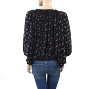 Denim & Supply Ralph Lauren Floral Print Oversized Top