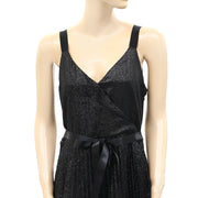 JOIE Itara Sequin Black Mini Dress M
