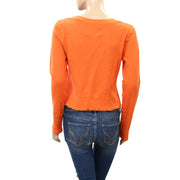Urban Outfitters UO Shawni Free Your Mind Thermal Tee Cropped Top