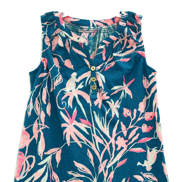 Lilly Pulitzer Essie Kids Girl Mini Dress M 6-7 Years