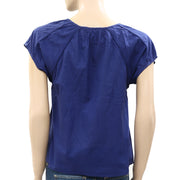 Forever 21 Solid Blouse Top S