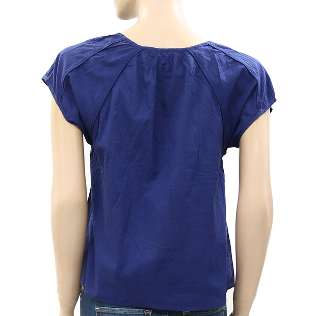 Forever 21 Solid Blouse Top S