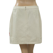 Topshop Floral Embroidered Mini Skirt S