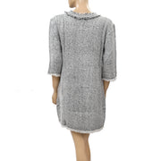 IRO Birnie Fringe Mini Dress S-36