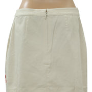 Topshop Floral Embroidered Mini Skirt S