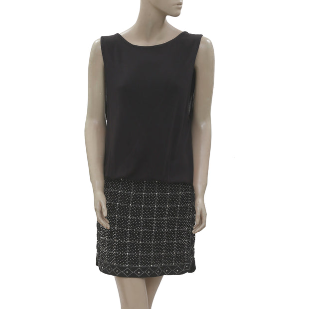 Taillissime La Redoute Beaded Embellished Mini Dress S