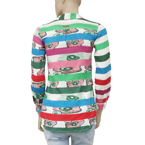 Desigual Kids Girl Floral Printed Tunic Shirt Top
