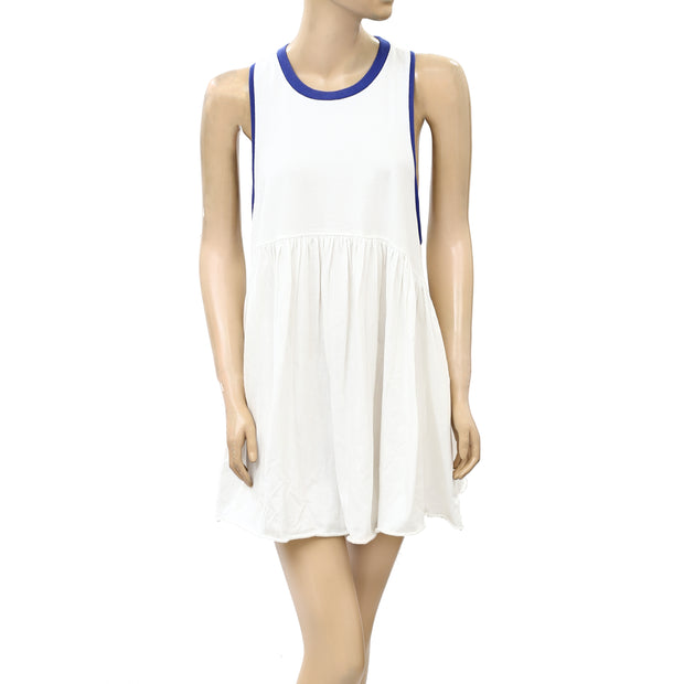 Urban Outfitters UO Hadley 撞色饰边迷你连衣裙