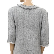 IRO Birnie Fringe Mini Dress S-36